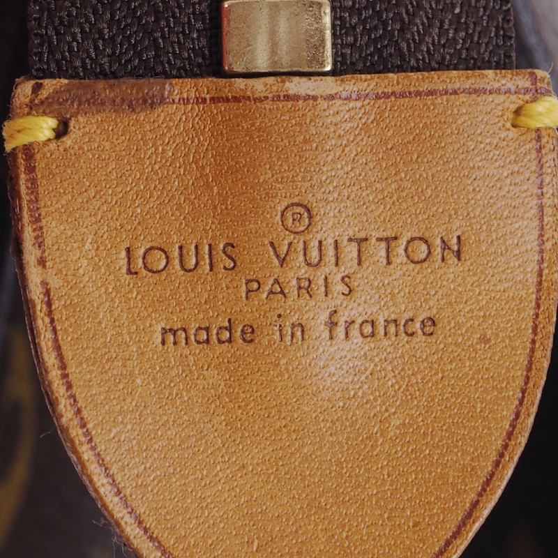 LOUIS VUITTON LV M51450 SAC TRICOT Vintage Hand Bag Purse Monogram Brown  Used