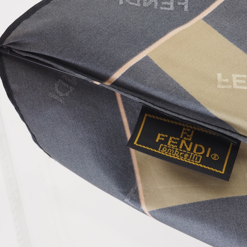 Vintage Fendi Monogram Stripe Never Used Umbrella - Image 7