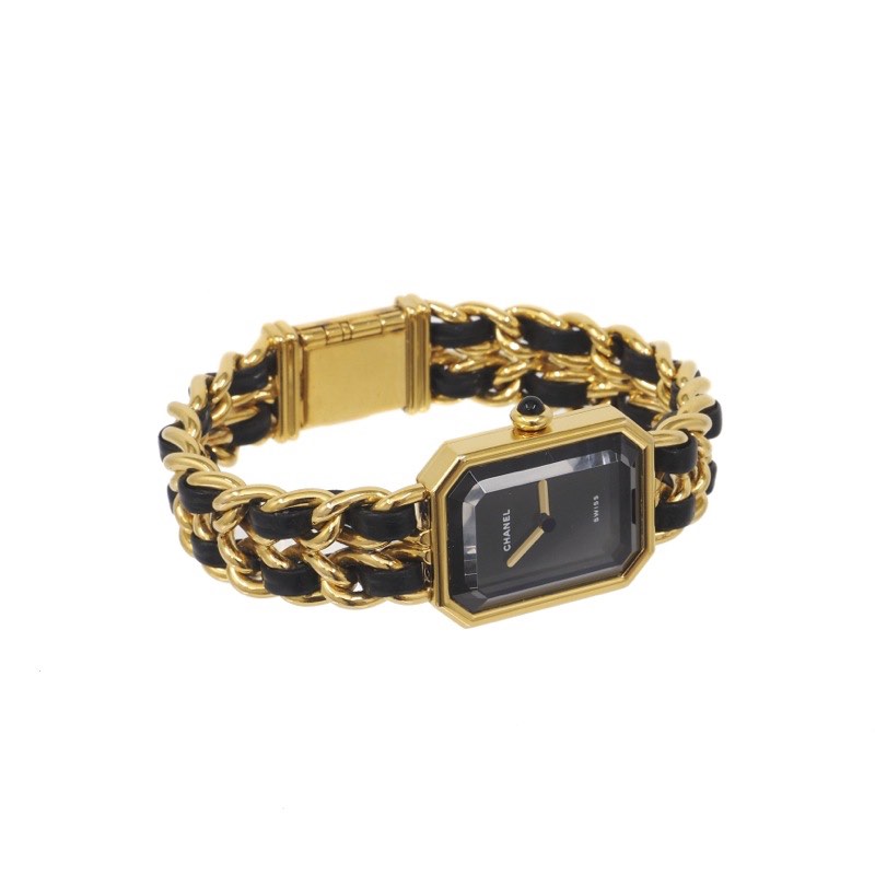 Vintage Chanel Premiere Le Temps Chain Signature Watch - Nina