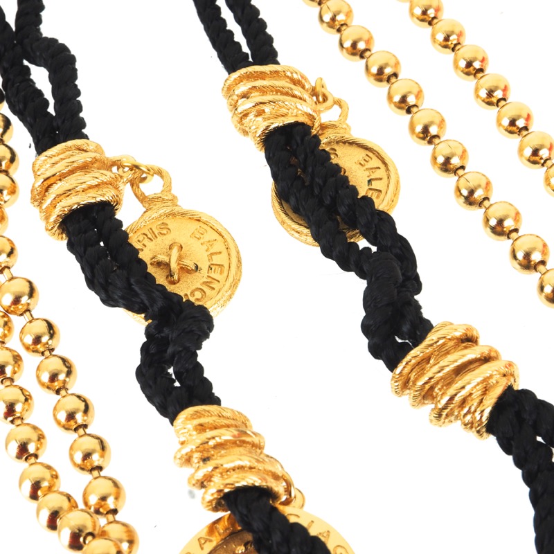 Vintage Balenciaga Earrings Bracelet Set Necklace - Image 11