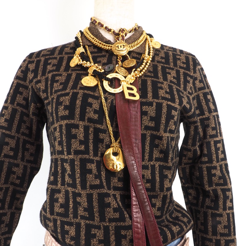 Vintage Balenciaga Earrings Bracelet Set Necklace - Image 3