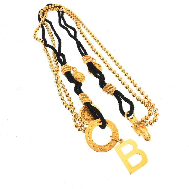 Vintage Balenciaga Earrings Bracelet Set Necklace - Image 9