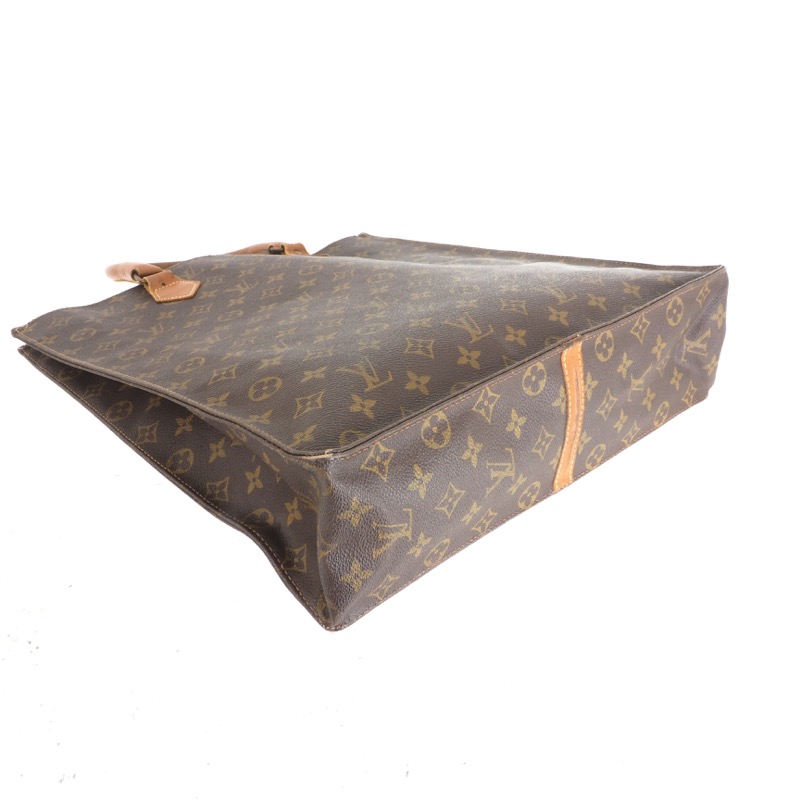 Louis Vuitton LV Monogram Logo Vintage Sac Plat Tote Bag – Valuxre