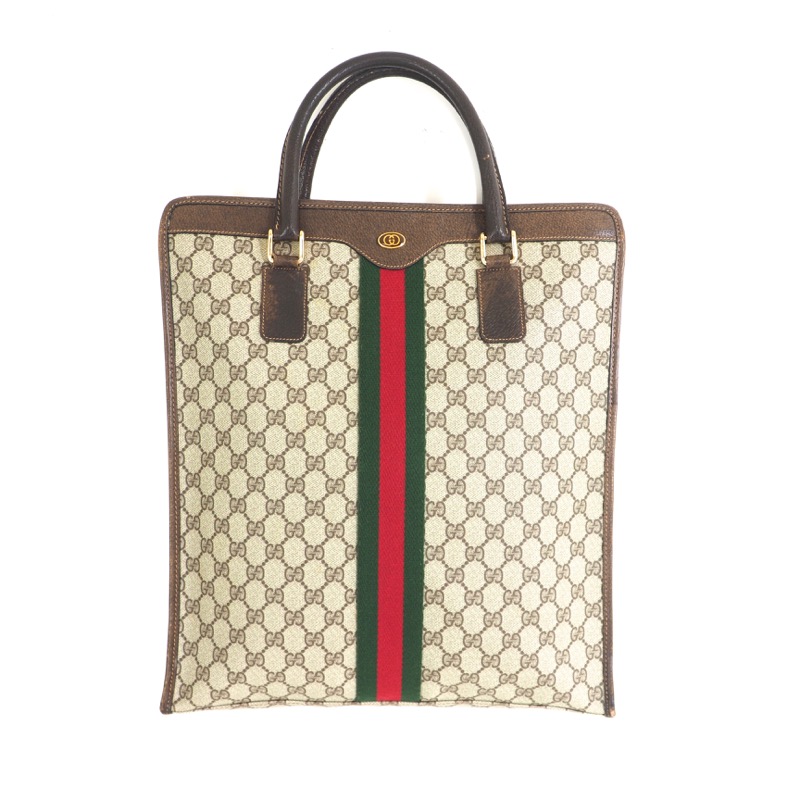 Vintage Gucci Monogram Tote Bag - Gucci