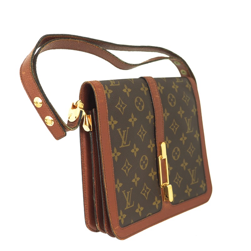 LOUIS VUITTON 70s Monogram Sac Rond Point Bag — Garment