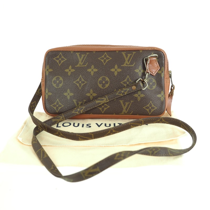 Vintage Louis Vuitton M51828 Pochette Bandoulière LV Square Shoulder Bag -  Nina Furfur Vintage Boutique