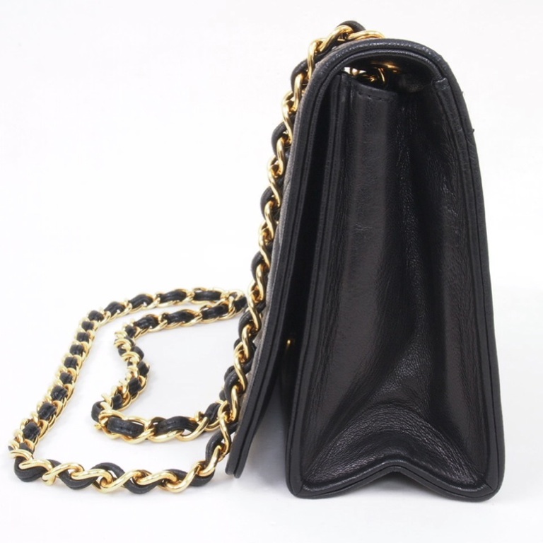 Vintage CHANEL Tassel Diamond Quilted Chain Shoulder Handbag Bag Excellent | eBay