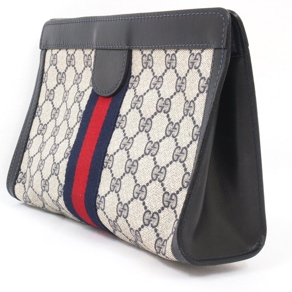 gucci cloth clutch bag