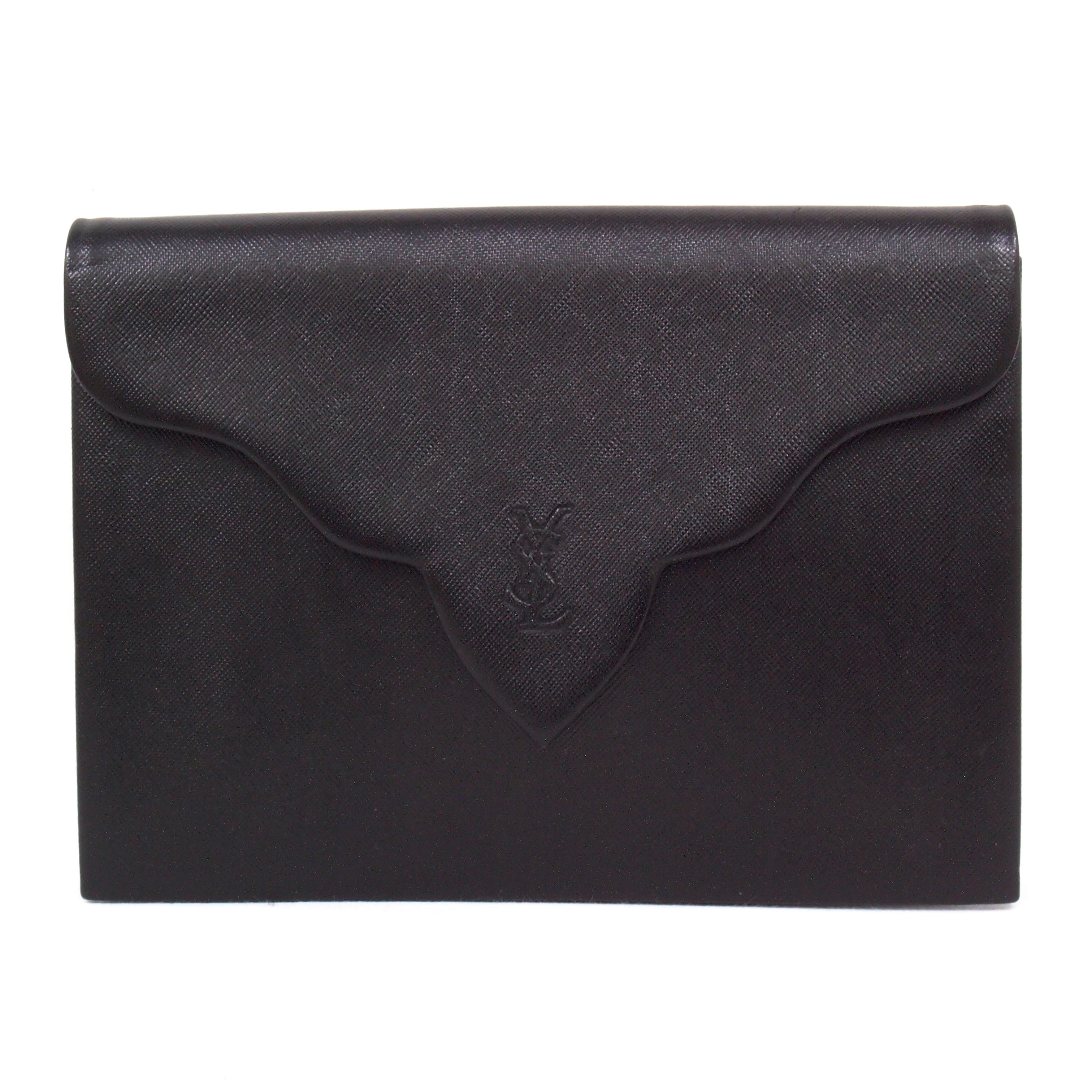 Vintage Mint Yves Saint Laurent YSL Envelope Clutch Bag Decorative ...  