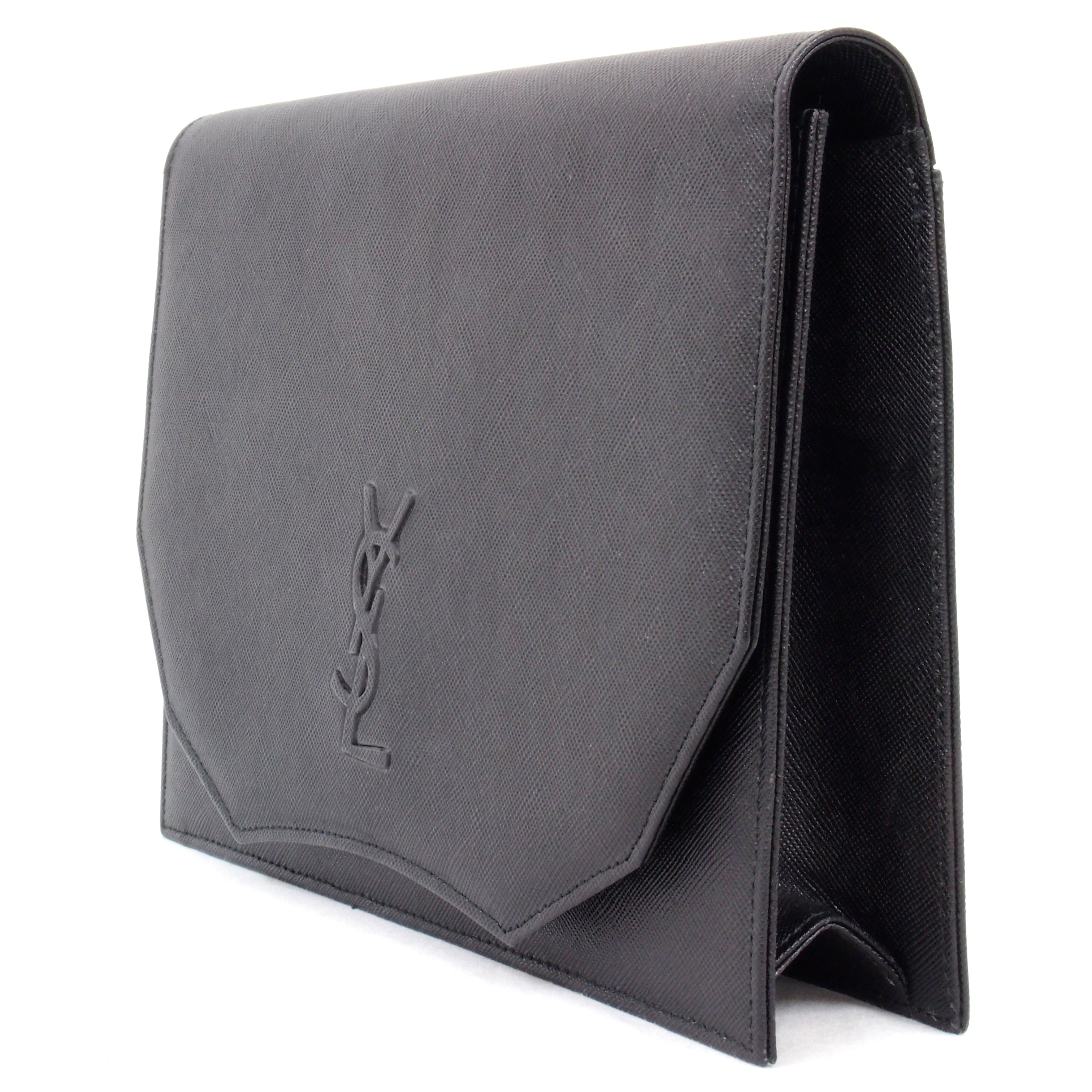 Vintage Yves Saint Laurent YSL Envelope Clutch Bag Bat Wing Purse ...  