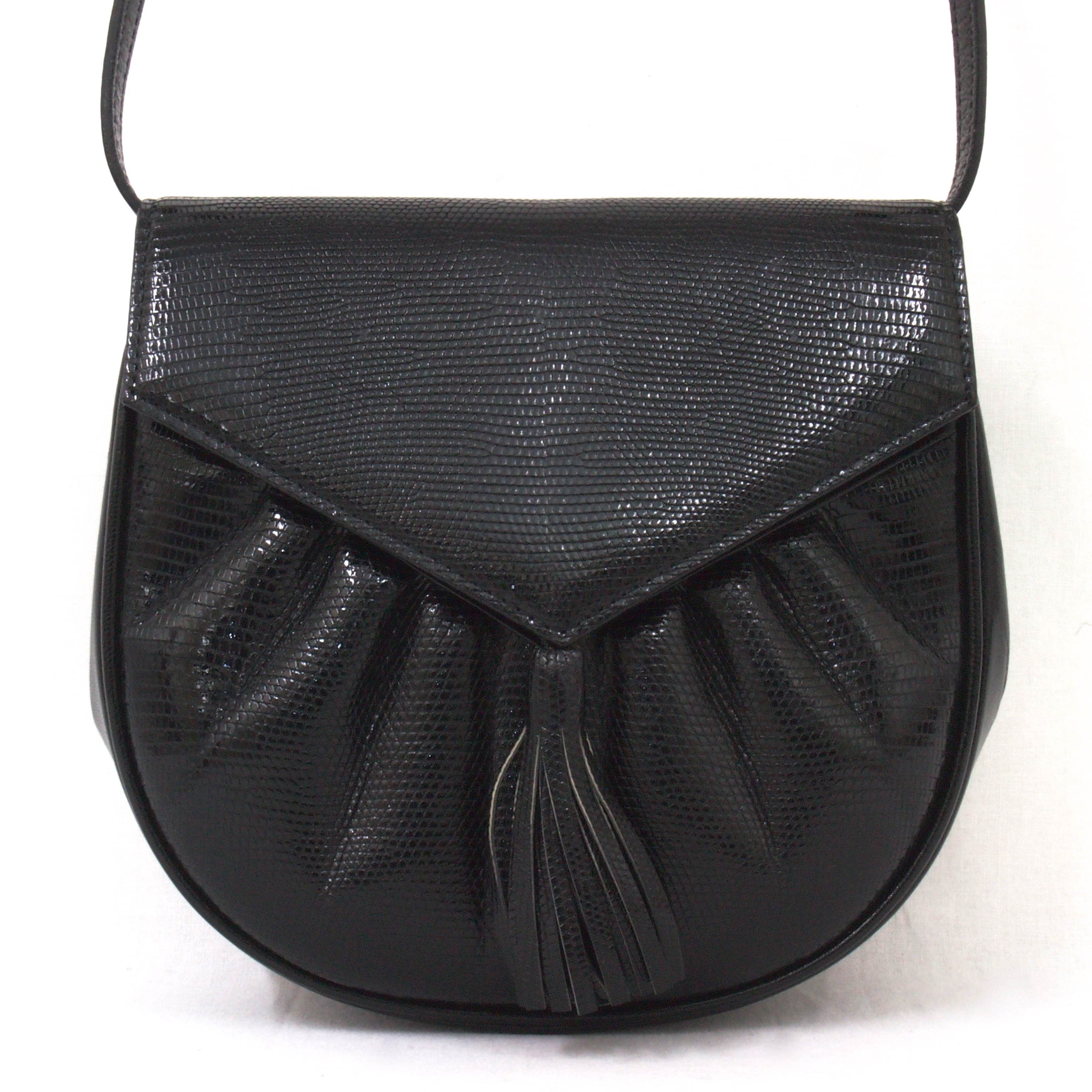 Vintage Yves Saint Laurent YSL Genuine Lizard Tassel Shoulder Bag ...  