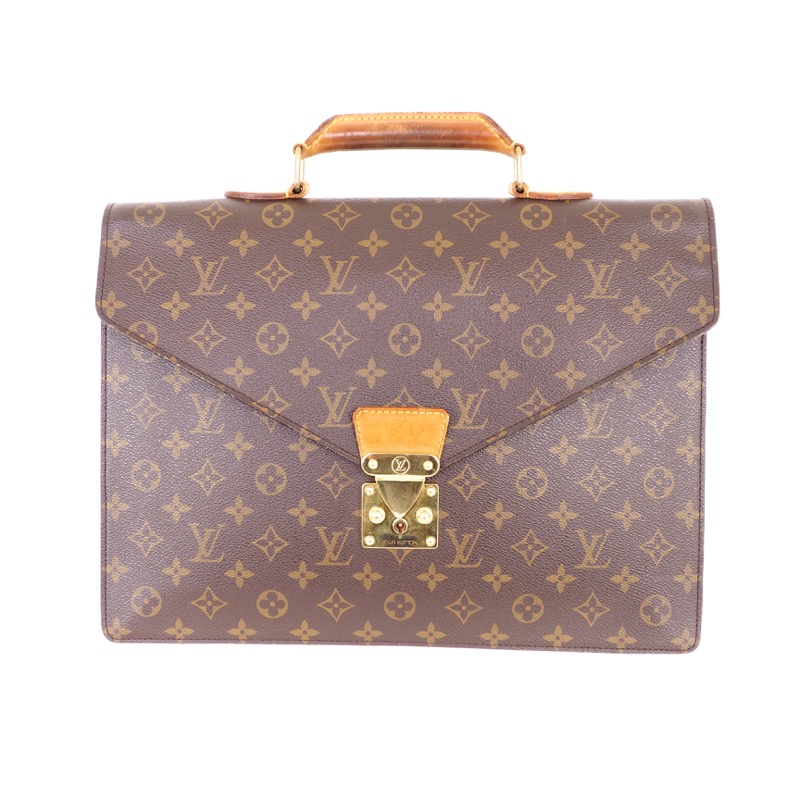Louis Vuitton SERVIETTE CONSEILLER Monogram M53331 Hand Bag 11533