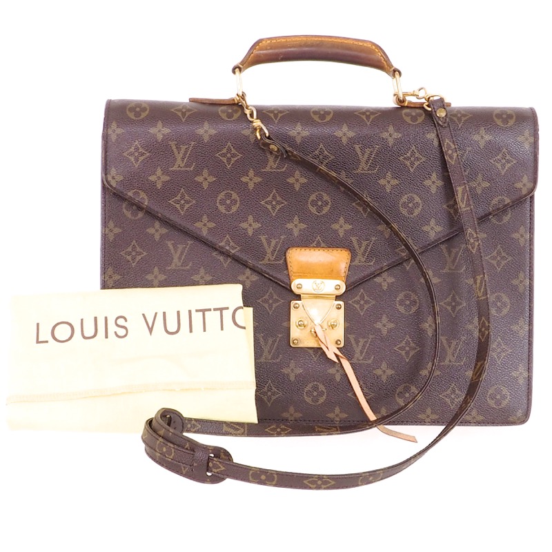Vintage Louis Vuitton M53331 LV Monogram Briefcase Hand Bag - Nina ...