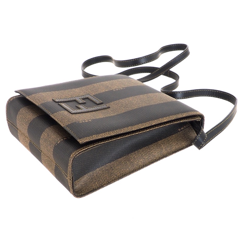 Vintage Fendi Pristine Box Stripe Shoulder Bag - Nina Furfur Vintage ...