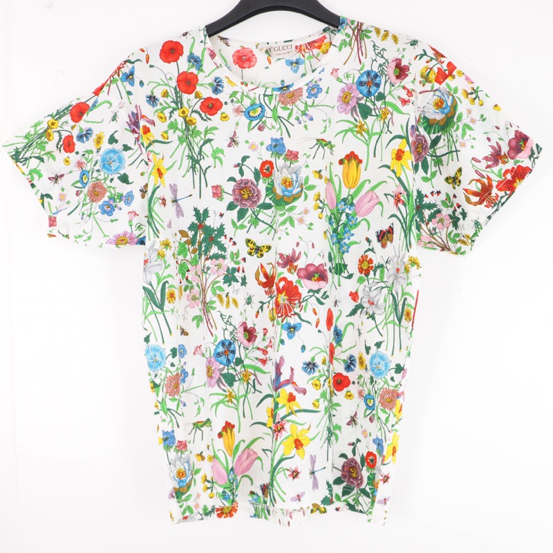 gucci floral t shirt