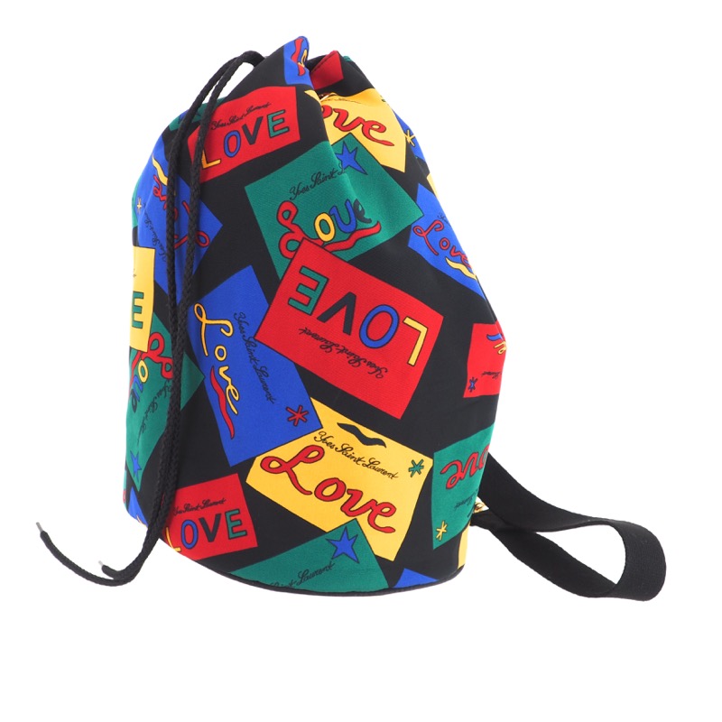 Vintage Yves Saint Laurent Excellent Condition LOVE YSL Single Backpack - Image 2