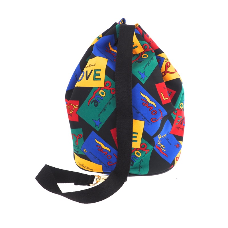 Vintage Yves Saint Laurent Excellent Condition LOVE YSL Single Backpack - Image 4