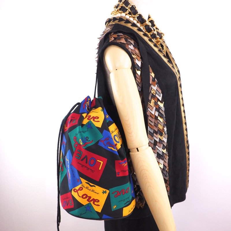Vintage Yves Saint Laurent Excellent Condition LOVE YSL Single Backpack - Image 9
