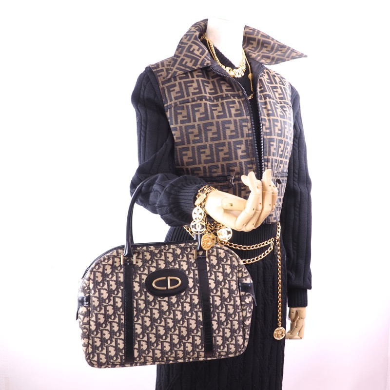dior pink bowling bag
