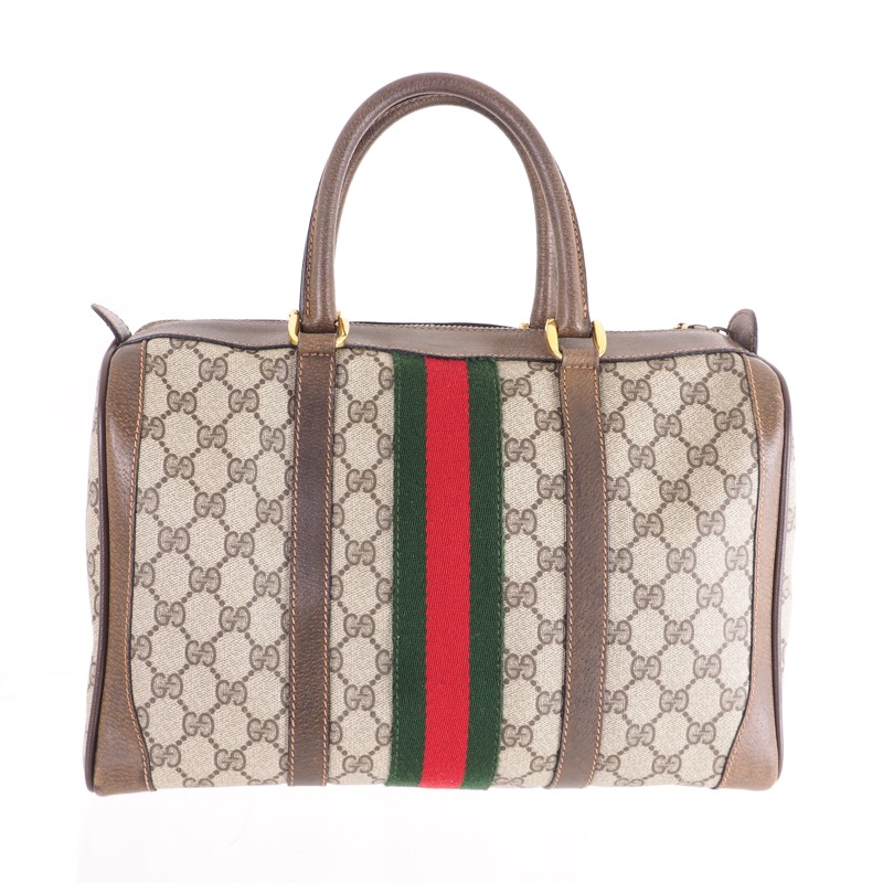 Vintage Gucci Excellent Condition Monogram Speedy Hand Bag - Nina ...
