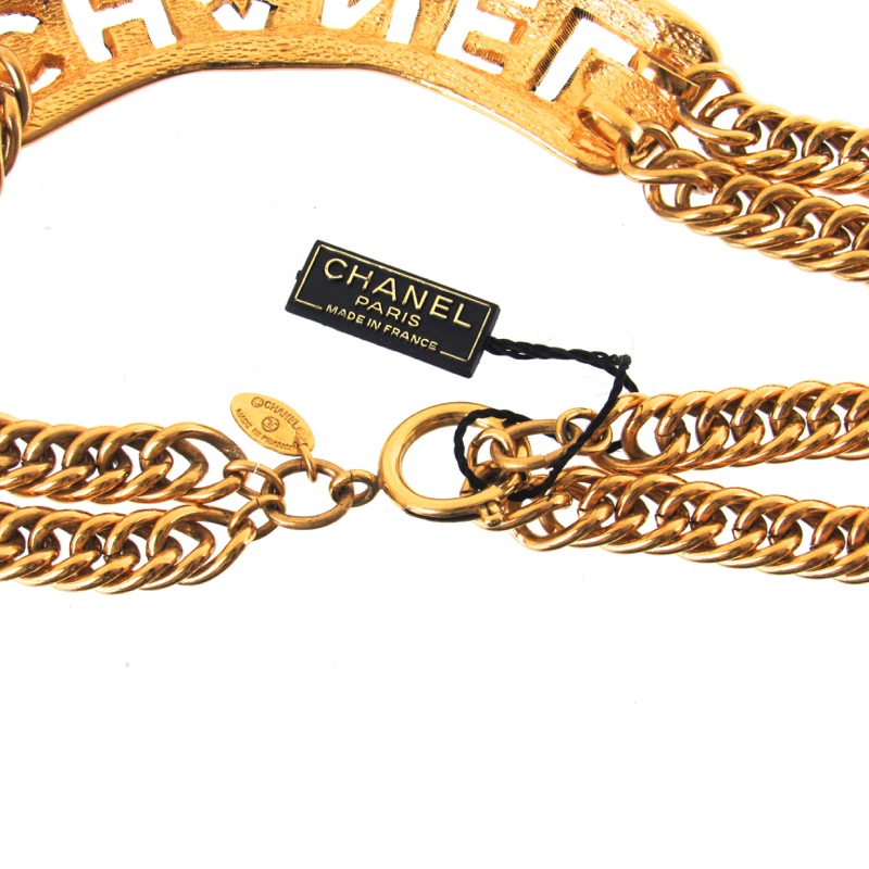 Vintage Chanel Set of Lion Leo Choker Earrings Necklace - Nina Furfur  Vintage Boutique