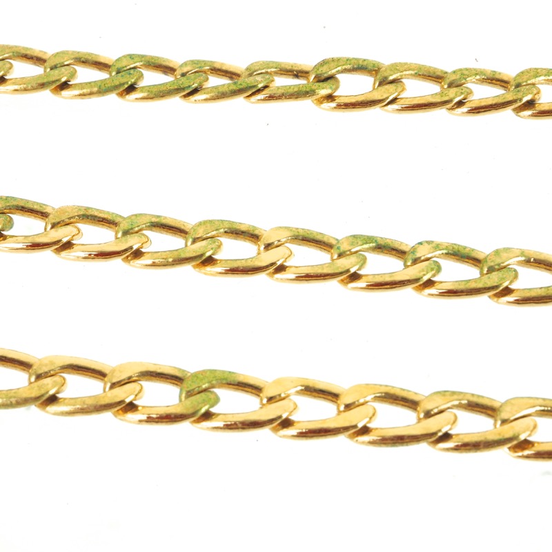 Vintage Chanel Gold Long Chain CAMBON Chain Belt - Nina Furfur Vintage ...