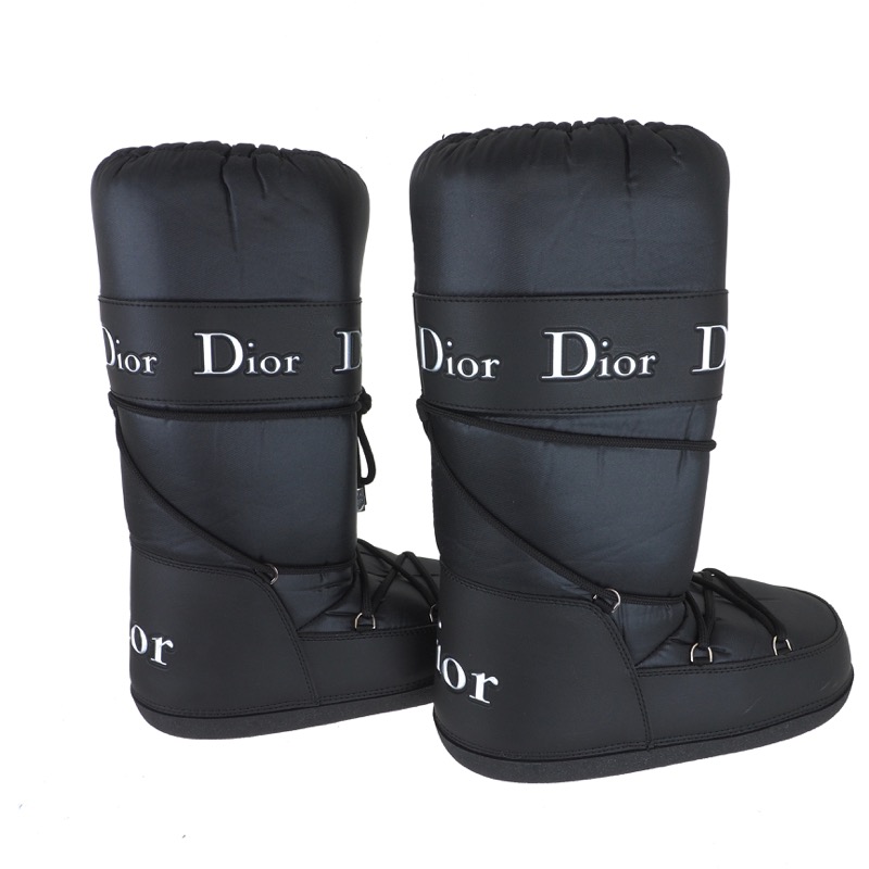 Christian Dior 2000s Fur Moon Boots · INTO