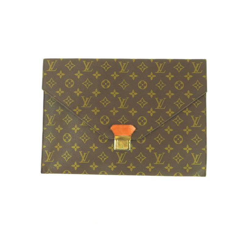 Vintage Louis Vuitton Posh Platt 35 L Size Envelope LV Clutch Bag - Nina  Furfur Vintage Boutique