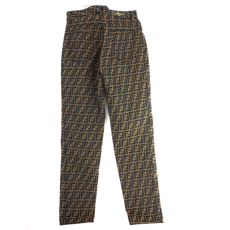 Vintage Fendi Zucca 44 L Size Jeans Monogram Pants 30 - Nina Furfur ...