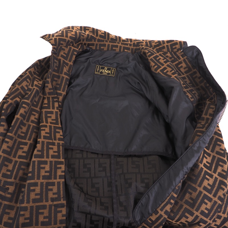 Vintage Fendi 42 Zucca Jacket Coat Excellent Rare - Nina Furfur Vintage ...