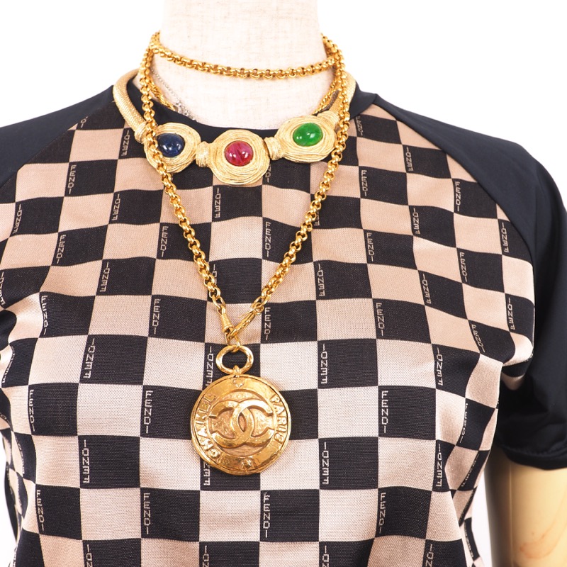 Chanel Vintage Gold Chain Necklace — Entre Nous Showroom