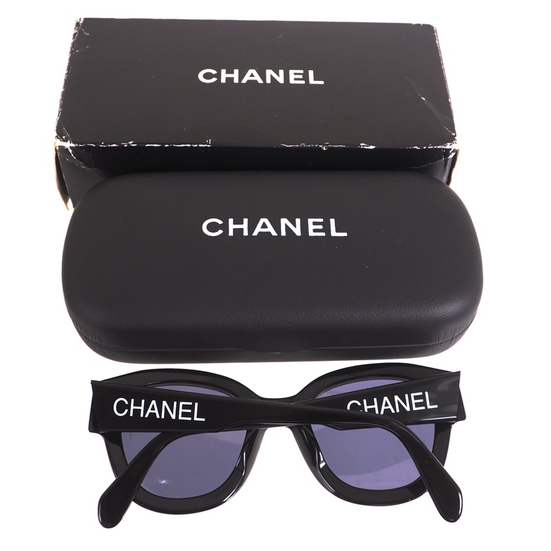 Vintage Chanel C H A N E L Spelled Out Sunglasses - Nina Furfur Vintage  Boutique