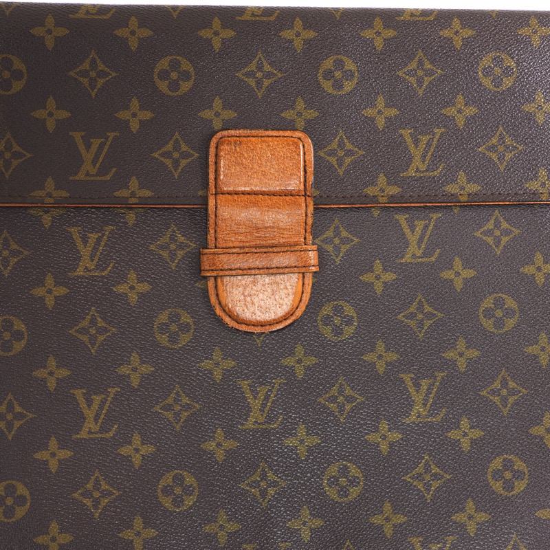 Vintage Louis Vuitton Monogram Portfolio or Laptop Case With 