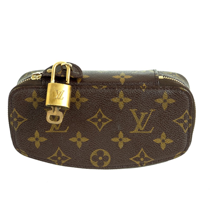 Vintage Louis Vuitton LV Monogram Poche Monte-Carlo Jewelry Case