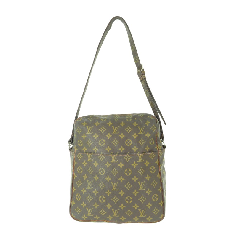 Vintage monogram canvas suitcase by Louis Vuitton, France 1970