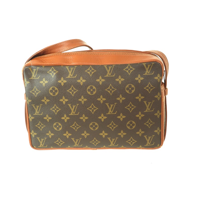 Vintage toiletry bag covered with LV monogram by Louis Vuitton, France