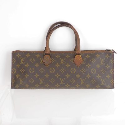 Vintage Louis Vuitton Sac Tricot Triangle Monogram Hand Bag