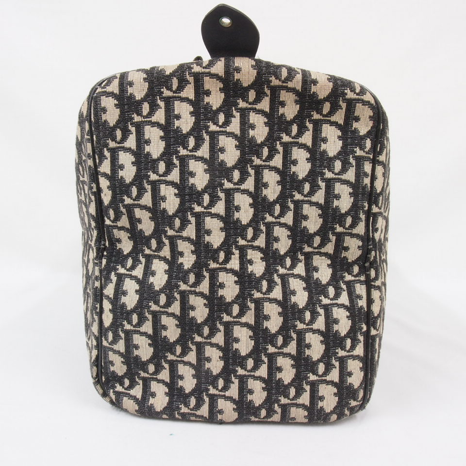Vintage Christian Dior Black Monogram Large 40 Speedy Bag Handbag Purse ...