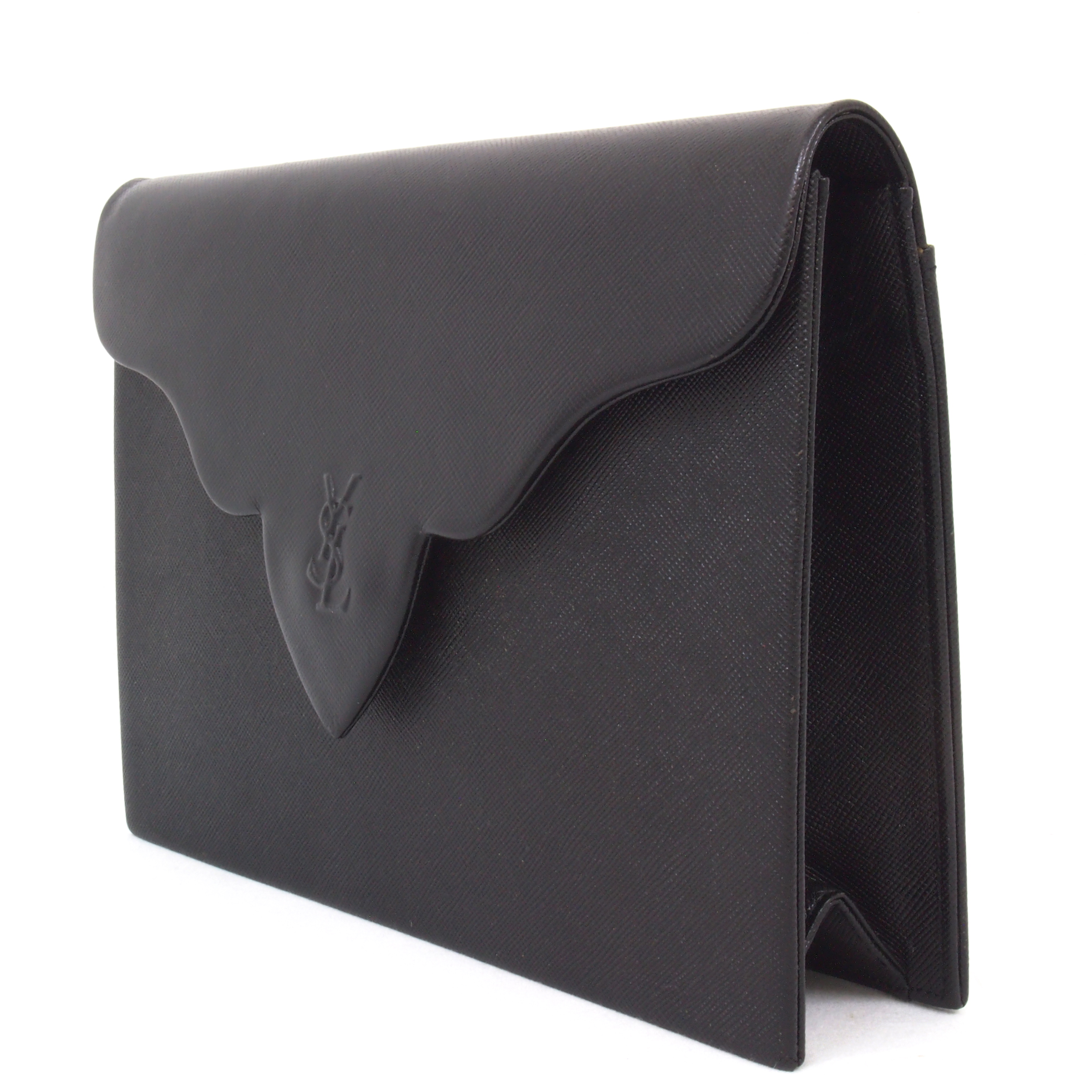 Vintage Mint Yves Saint Laurent YSL Envelope Clutch Bag Decorative Flap ...